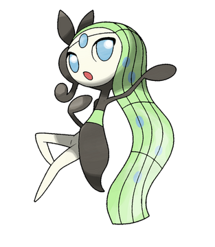 Pokemon M meloetta EX 5