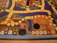 The Game, displaying token on "Last In" Square