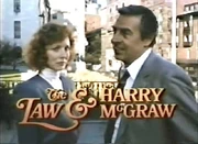 The title card from The Law & Harry McGraw
