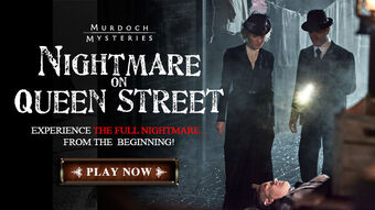 Nightmare On Queen Street Murdoch Mysteries Wiki Fandom