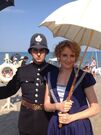 Jonny Harris and Helene Joy