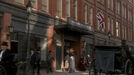 Front doors to Windsor House Hotel