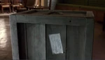 Crate is delivered to Murdoch Home