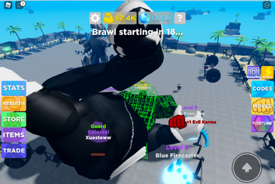 Getting GIGANTIC in Muscle Legends (Roblox) 