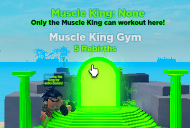 MUSCLE KING AURA (Muscle legends), Video Gaming, Gaming Accessories, Game  Gift Cards & Accounts on Carousell
