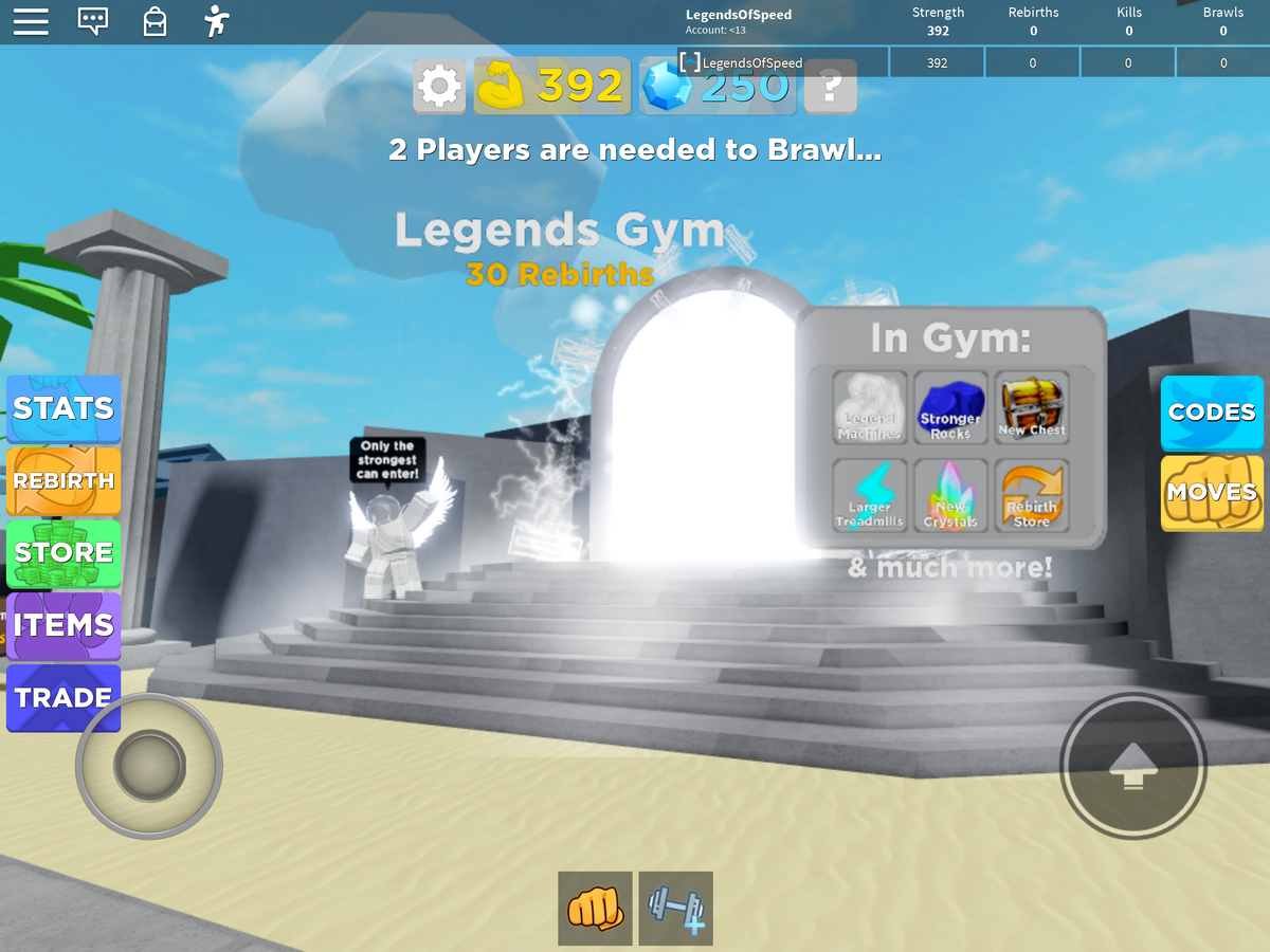 Roblox: Muscle Legends, terrorizing the lobby pt. 3 : r/roblox