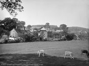 1883 - Houses opposite the old Waterworks in London Road (9129)