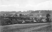 1889 - Amersham with St Mary's Church during restoration (9056)