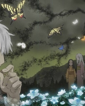 Mushishi Special The Shadow That Devours The Sun Mushishi Wiki Fandom At the request of tanyuu karibusa, ginko sets off to investigate a phenomenon that might be related to a dangerous mushi, much to the chagrin of kumado minai. the shadow that devours the sun