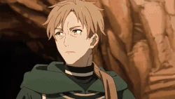 Rudeus' party exploring the First Floor