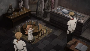Zanoba's Research Room in the Anime