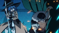 Talhand Tanking a Manatite Hydra attack to protect Roxy