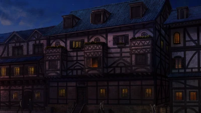 Rising Sun Inn in the Anime