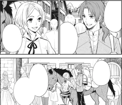 Sara and Rudeus reuniting years later in the Manga