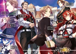 The Boreas Greyrat Family in the Light Novel