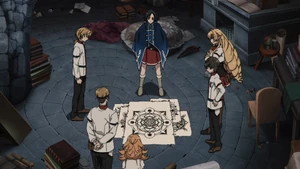 Nanahoshi's Research Room in the Anime