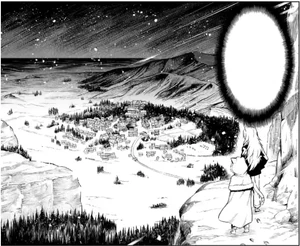 Holy Land of Swords in the Manga