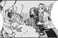 Sylphiette falling from the sky