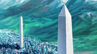 The Magical Towers in the Anime