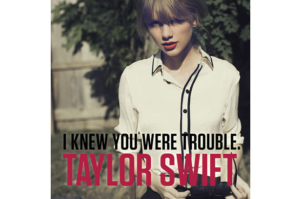 I Knew You Were Trouble - Lyrics