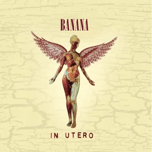 ミュージシャン NIRVANA IN UTERO ANVIL MEDIUM Nirvana - In Utero Album - Rock Vinyl - Geffen Records
