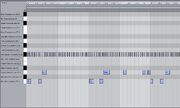 MIDI editor.