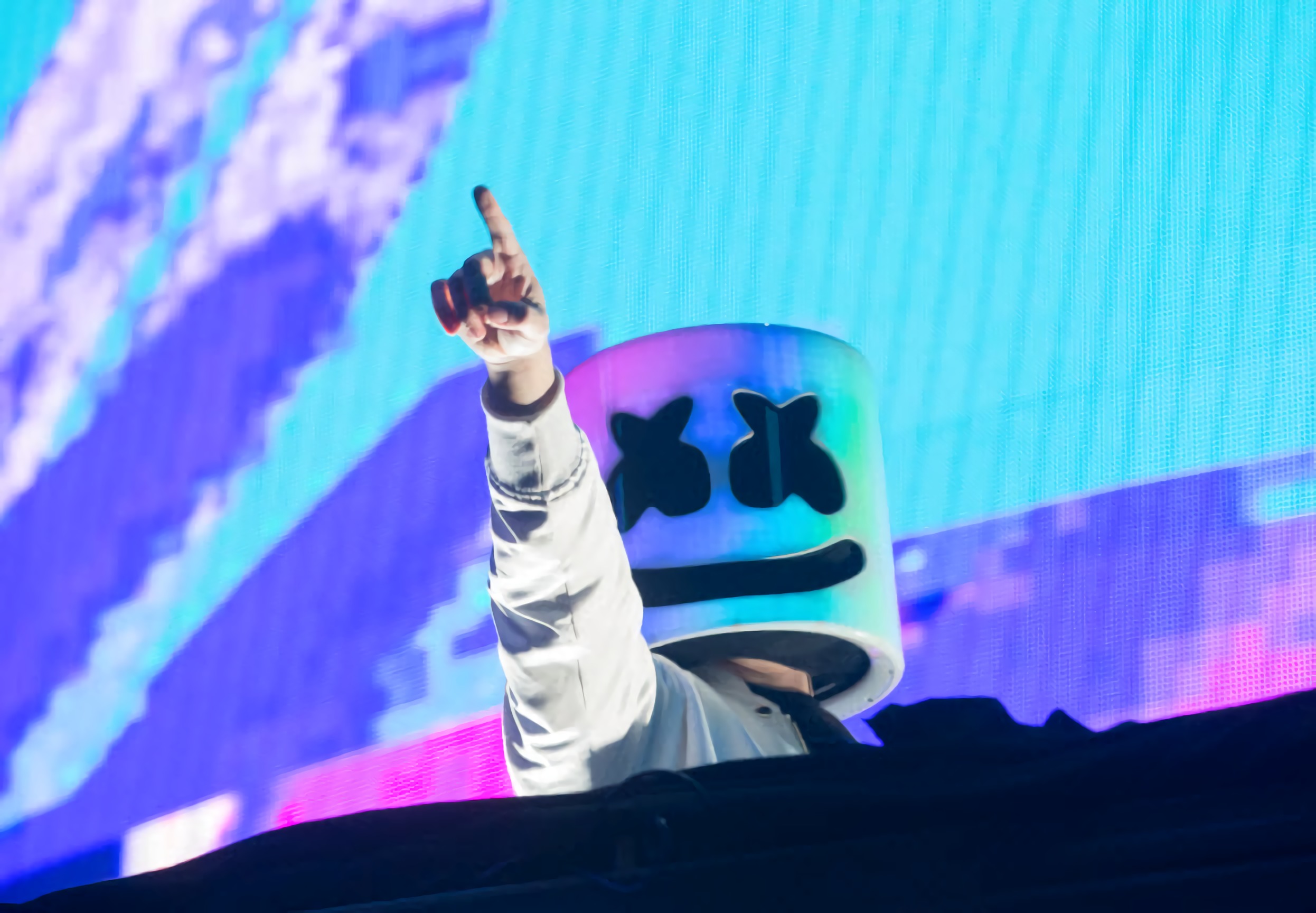 It's old news that the identity of masked DJ Marshmello is Chris Comst... |  chris comstock | TikTok