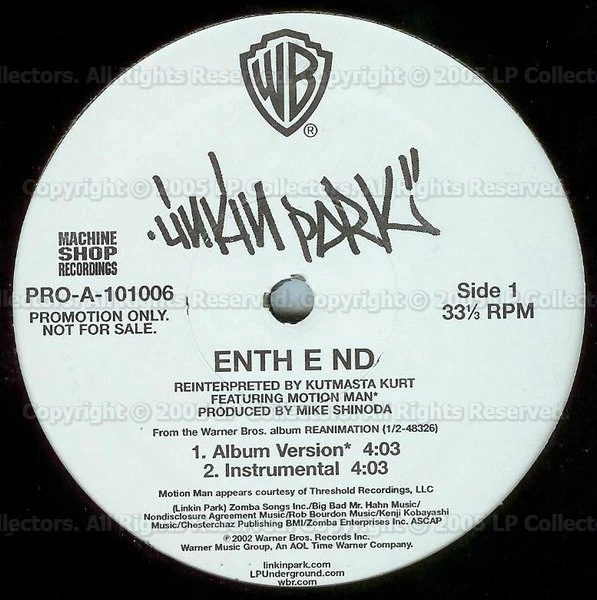 Enth E Nd - Frgt/10 (Vinyl):Linkin Park | Music Hub | Fandom