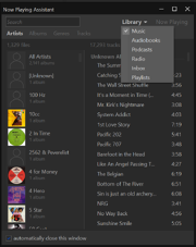 Now playing assistant v3.3.7491
