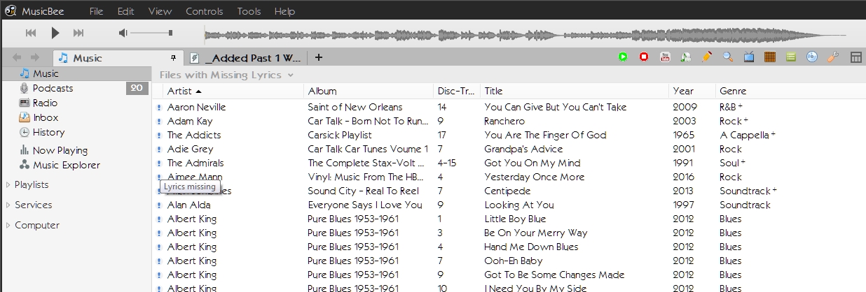 LyricsReloaded is a plugin for Musicbee that adds a lot of lyrics sources - gHacks Tech News