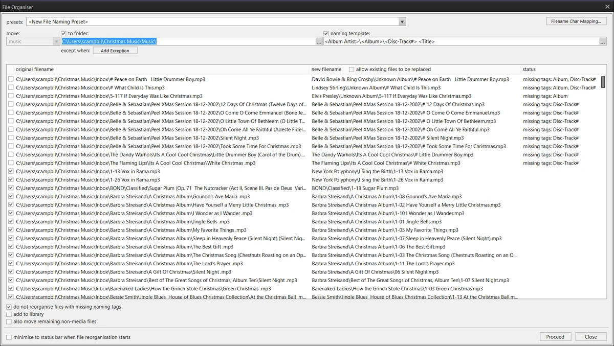 File Organization MusicBee Wiki Fandom