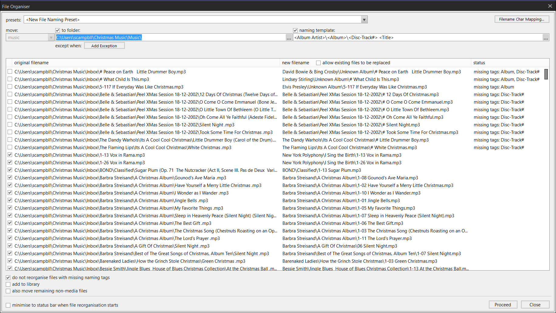 File Organization | MusicBee Wiki | Fandom