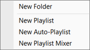 Playlists New