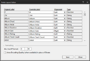 Configure Fields