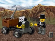 Lord Sam Sinister in the LEGO Orient Expedition set Black Cruiser