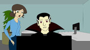 The Career Advisor with Dracula in A Bite of MyJobs