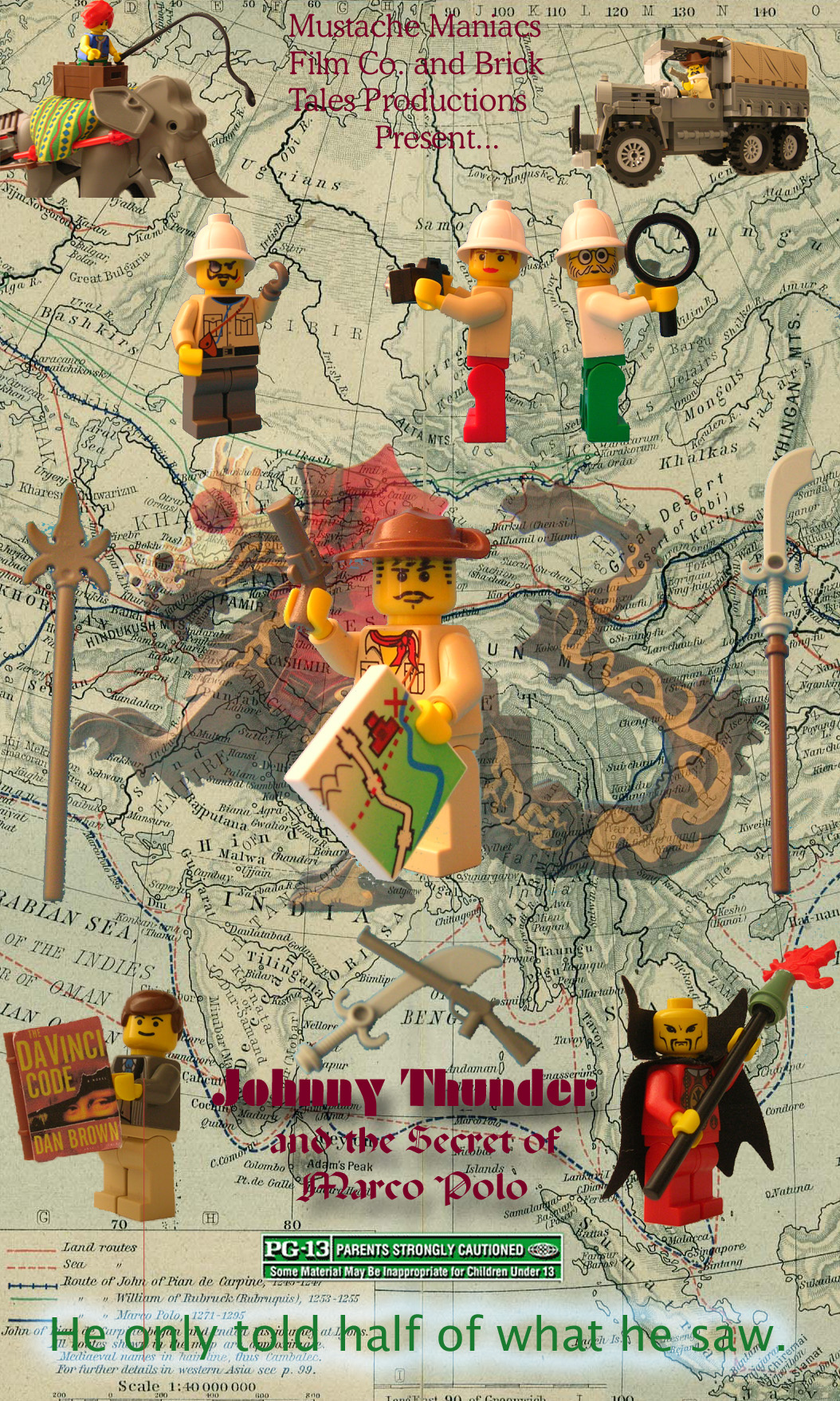 Johnny Thunder and the Secret of Marco Polo | Mustache Maniacs