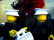 Captain Bill and Officer Max in The Adventures of Legoman