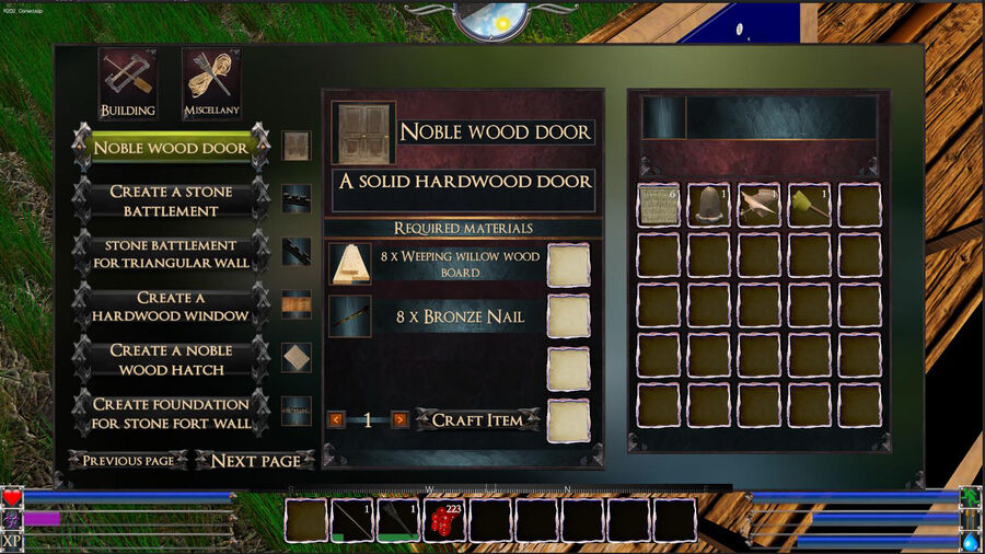 Noble Wood Door