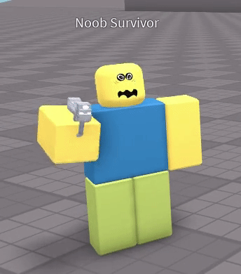 roblox noob gets knifed in torso and dies on Make a GIF