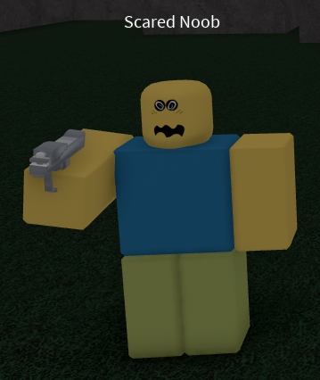 Gave mercy to Scared Noob - Roblox