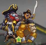 Gold Mon-Key Crew from Mutants Genetic Gladiators Spotlight