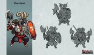 Alternative unused versions Krampus