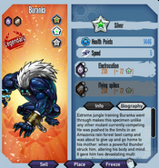 Silver Buranka Stats