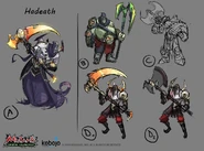 Alternative unused versions Hadeath