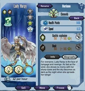 Lady Harpy Reactor Version (Gold Star)