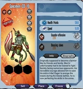 Basic Men'ki Guard, with glitched name