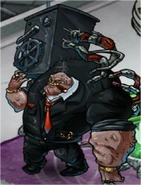Banker (first seen on Eva's rooftop)