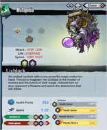 Bronze Lichlock Stats