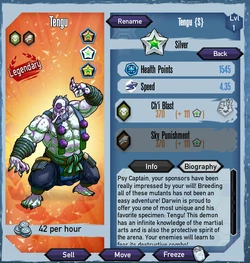 Tengu | Mutants Genetic Gladiators Wiki | Fandom